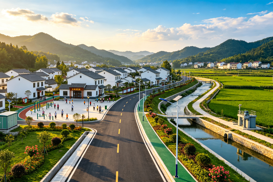 久久为功投建农村设施，绘就乡村焕新好图景